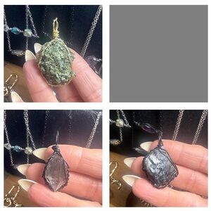 Bundle of healing crystals